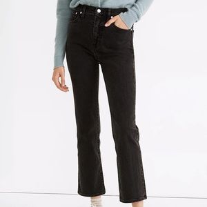Madewell Cali Demi black jeans